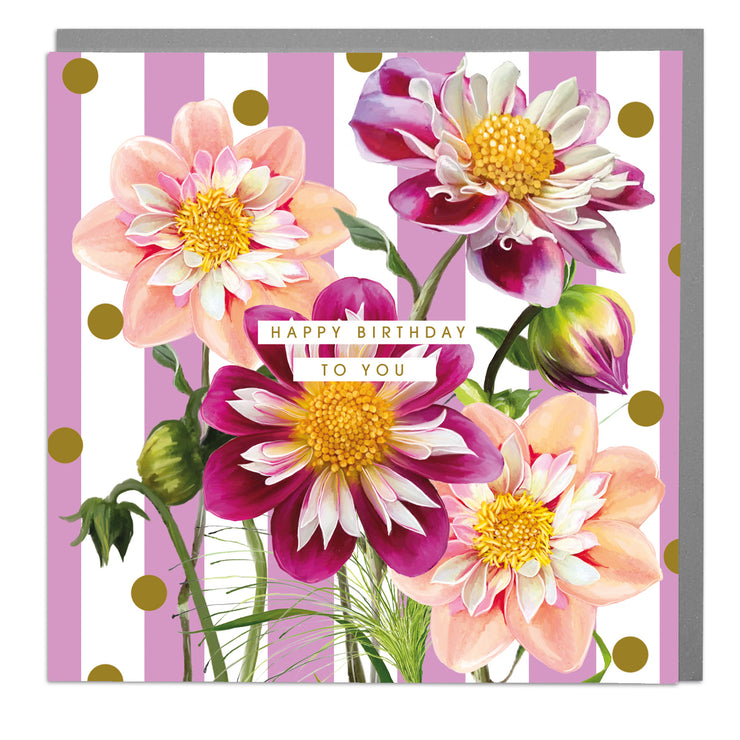 Happy Birthday to You Card by Lola Design x Dahlia Beach