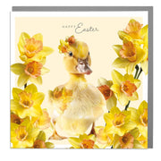 Happy Easter - Duckling Easter Card by Lola Design