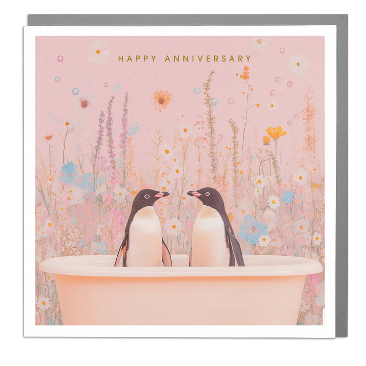 Penguin - Anniversary Card by Lola Design