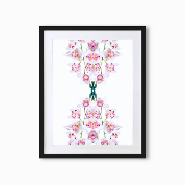 Orchid Botanique (Pattern) Art Print - Lola Design Ltd