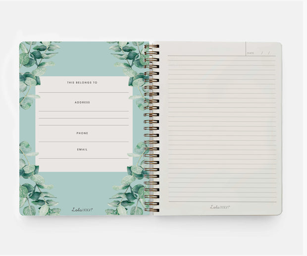 Wiro Bound Penguin Organiser / Notebook - Lola Design x ZSL - Lola Design Ltd