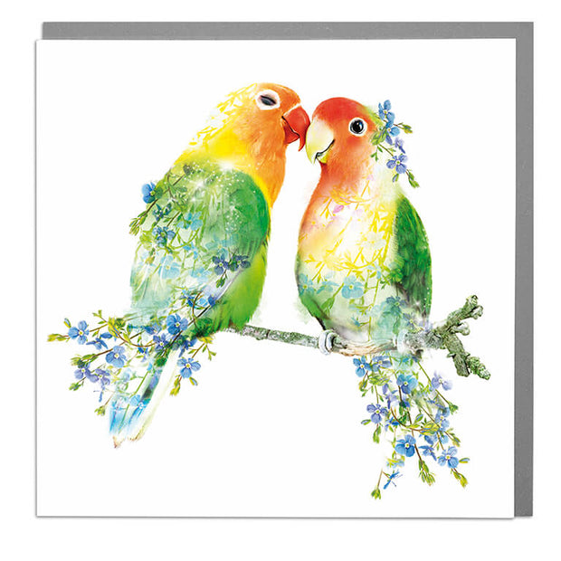 Love Birds Card - Lola Design Ltd