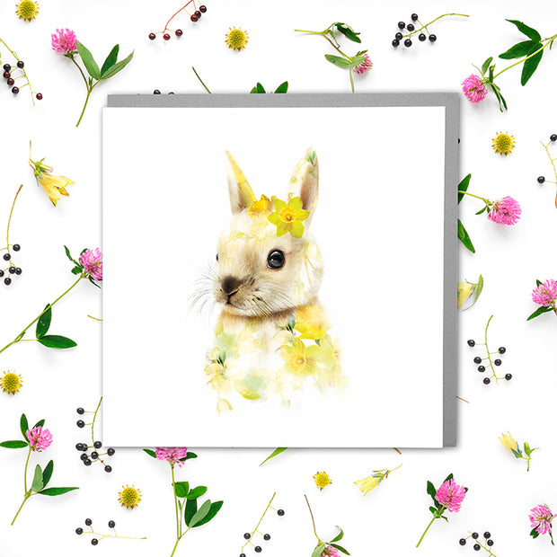 Bunny Card - Lola Design Ltd