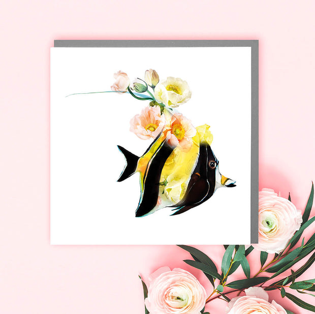 Moorish Idol Card - Lola Design Ltd