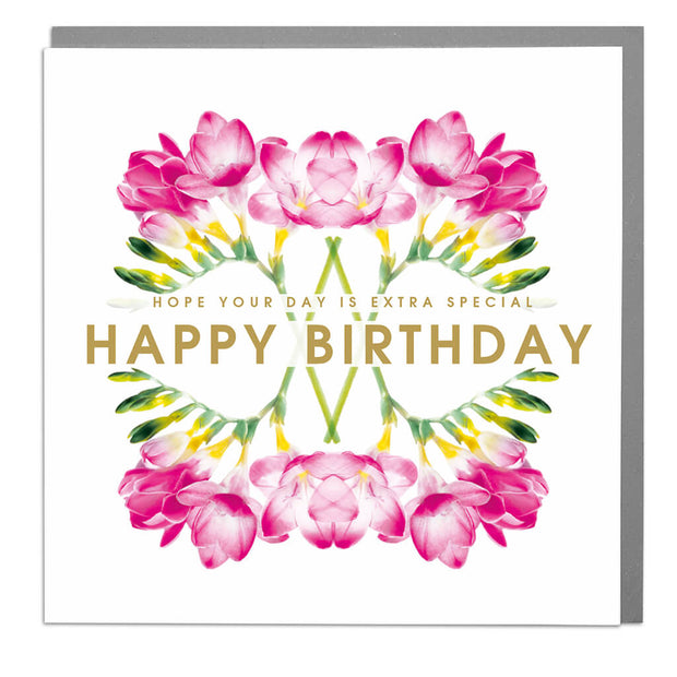 Extra Special Happy Birthday Card - Lola Design Ltd