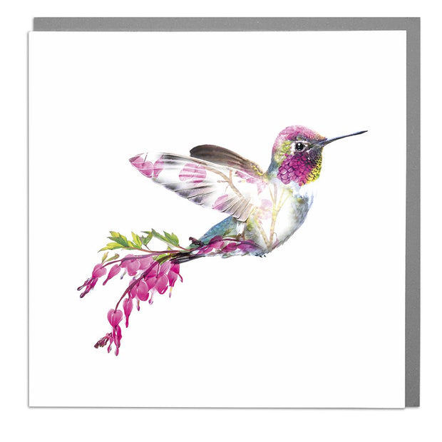 Hummingbird Card - Lola Design Ltd