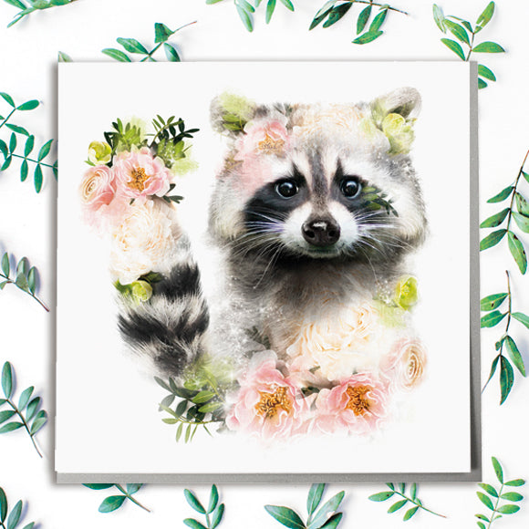 Racoon Card - Lola Design Ltd