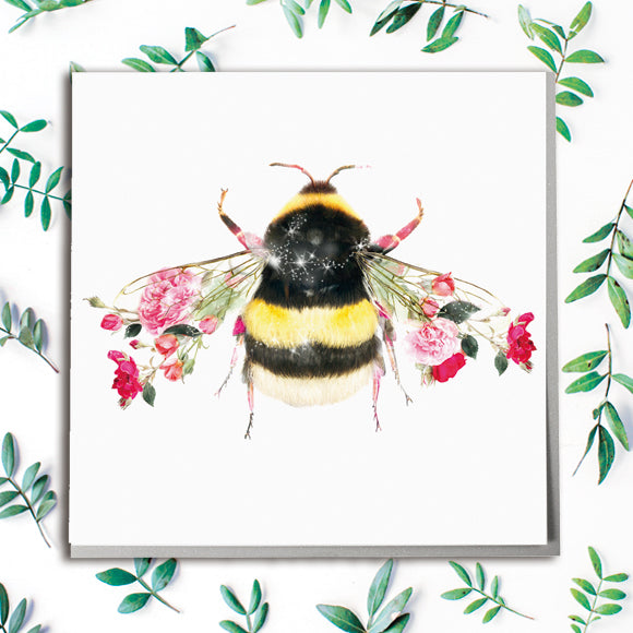 Bumble Bee Card - Lola Design Ltd